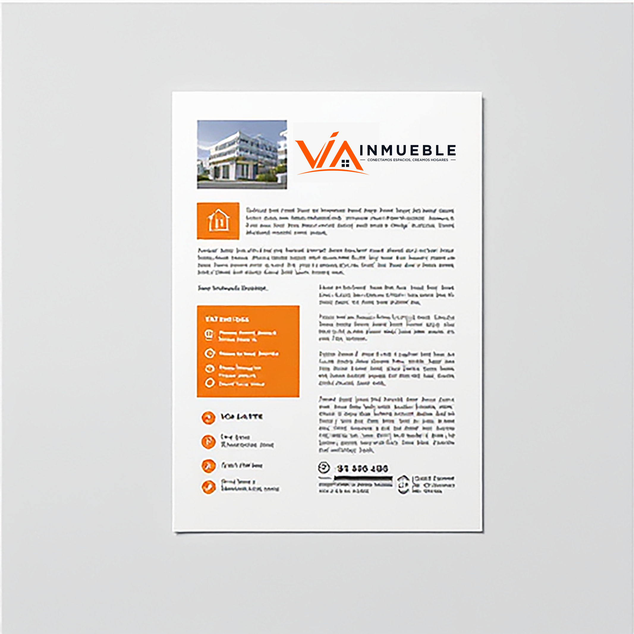 Volantes media carta